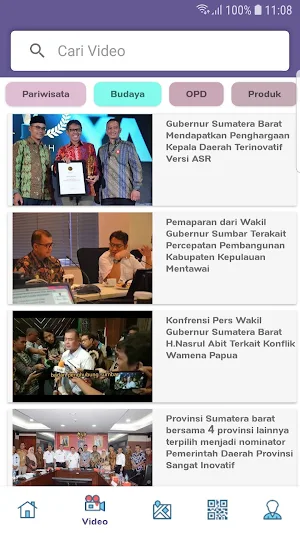 Sumbar Hub Screenshot 1
