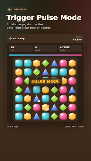 Pulse Pop: Chain Match Screenshot 2