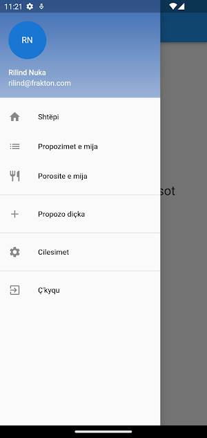 Foodorder Screenshot 1