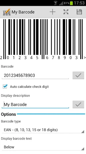 Barcode Architect Screenshot 0