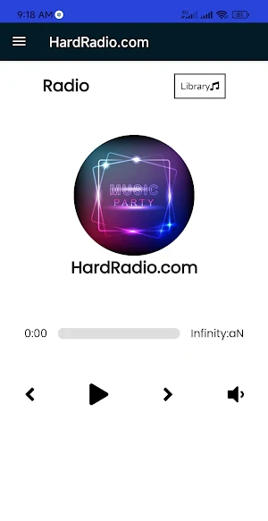 HardRadio.com Screenshot 0