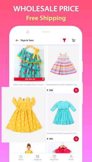 Kids shopping app - buy online Screenshot 0