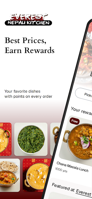 Everest Nepali Kitchen Screenshot 0