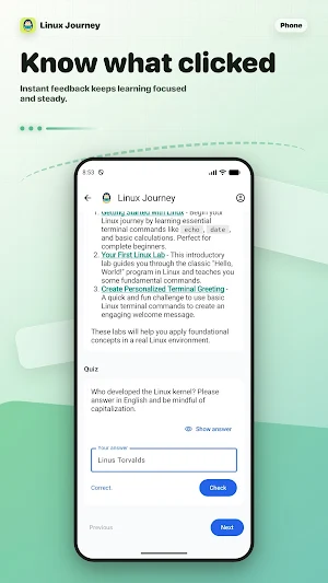 Linux Journey Screenshot 3