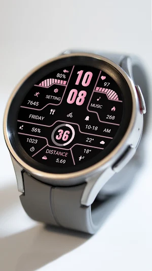 ZKin Watch Pink Light FuncTion Screenshot 2
