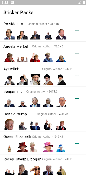 World Leaders Stickers pro Screenshot 0
