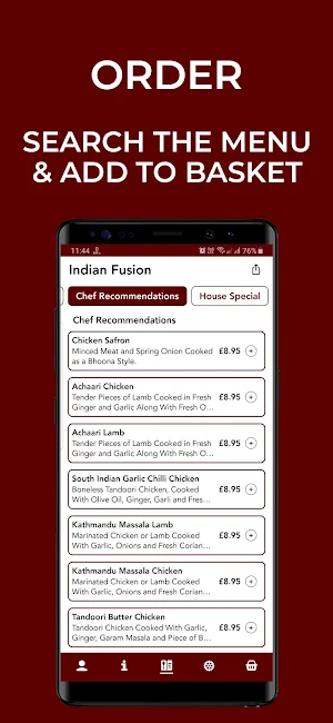Indian Fusion Screenshot 1