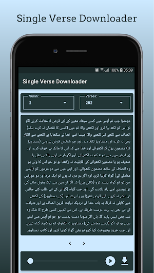 Single Verse Downloader Screenshot 0