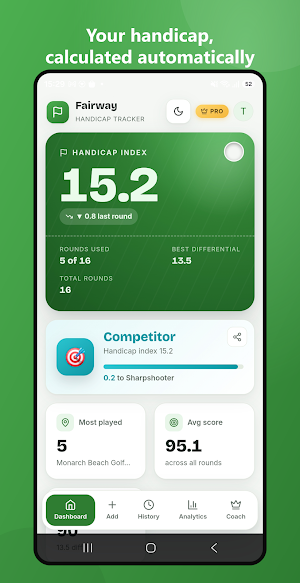 Fairway - Golf Handicap Screenshot 0