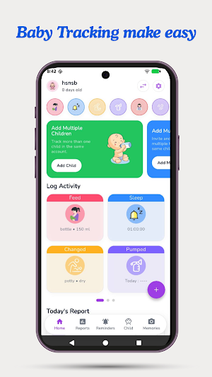 Baby Tracker: Feeding & Sleep Screenshot 0
