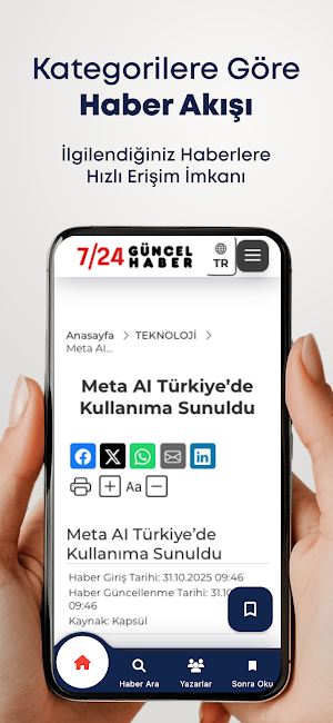 7/24 Güncel Haber Screenshot 1