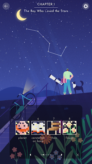 Starry Night - Nonogram Screenshot 1