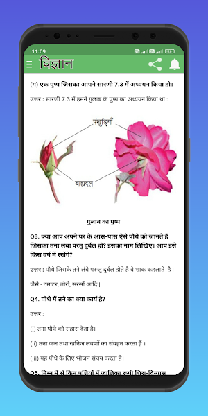 Class 6 Science (in Hindi) Screenshot 1