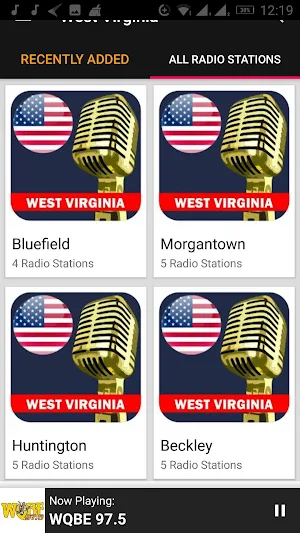 West Virginia Radio Stations - USA Screenshot 2