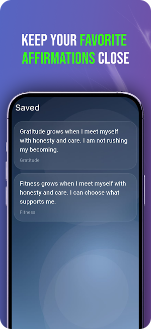 Affirmia: Daily Affirmations Screenshot 3