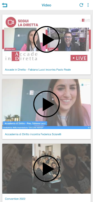 Accademia di Diritto App Screenshot 2