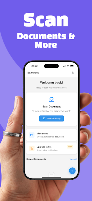 DocScan: PDF Doc Scanner, Sign Screenshot 0