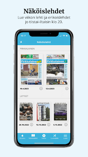 Pirkkalainen-lehti Screenshot 1