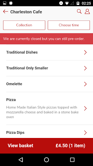 Charleston Cafe Screenshot 1