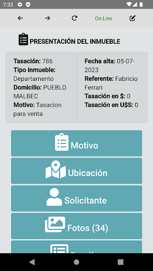 TasaInmuebles Screenshot 3