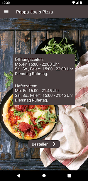 Pappa Joe´s Pizza Screenshot 1