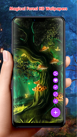Magical Forest HD Wallpapers Screenshot 2
