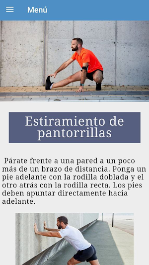 Estiramiento y flexibilidad Screenshot 2