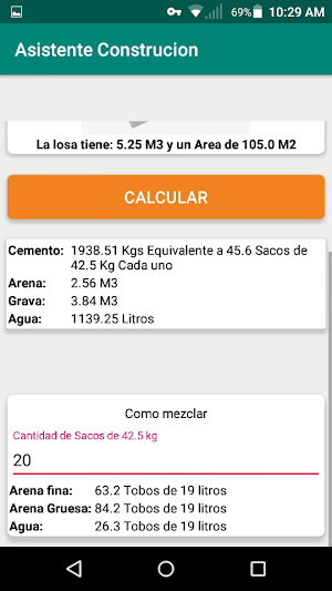 Asistente Construccion Screenshot 1