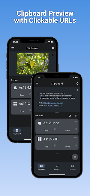 Clipboard Remote - LAN Paste Screenshot 1