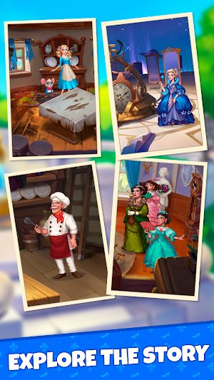 Cinderella Solitaire TriPeaks Screenshot 3