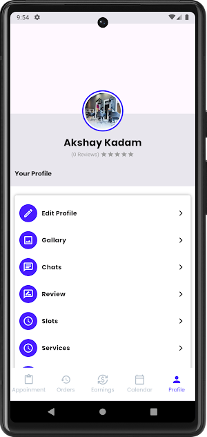 MakeupLines Merchant Screenshot 1