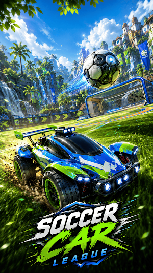 Soccer Car League: Race Cup Screenshot 0