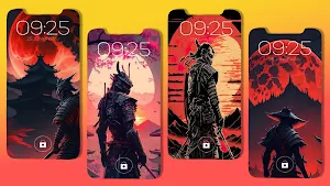 Japan Samurai Oni Wallpaper Screenshot 1