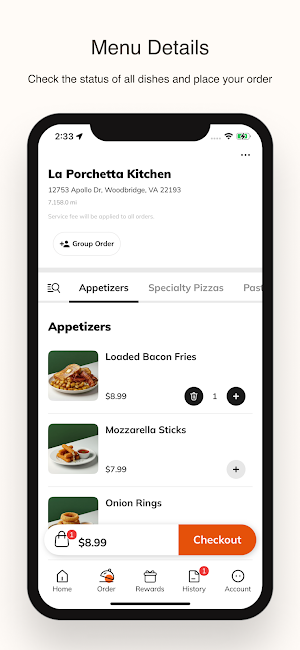 La Porchetta Kitchen Screenshot 1