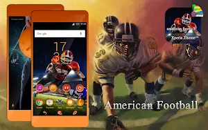 Xperia™American Football Theme Screenshot 0