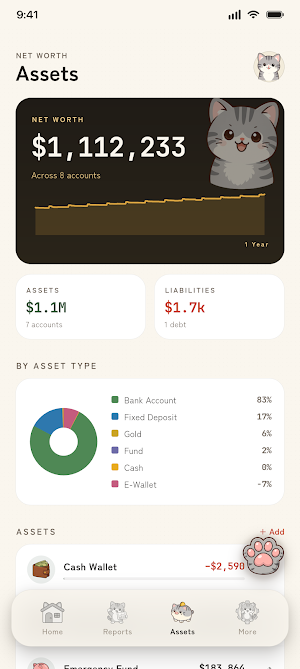 Money Meow: Expense Tracker Screenshot 1