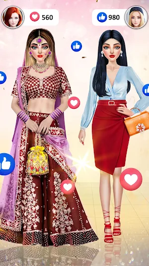 Makeup, Dress Up Fashion Games Screenshot 2