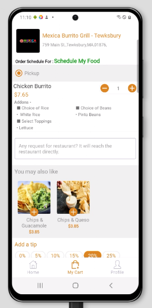 Santa Fe Burrito Grill screenshot 5