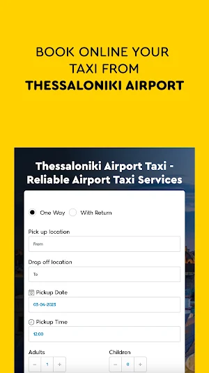 Thessaloniki Airport Taxi Screenshot 0