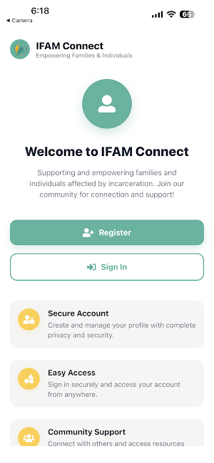 IFAM Connect Screenshot 1