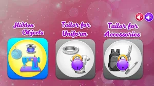 Sewing clothes school game Screenshot 0