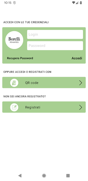 BORELLI REWARDS Screenshot 2