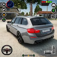 Classic Car Drive Parking Game