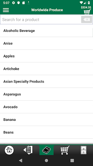Worldwide Produce Checkout Screenshot 2