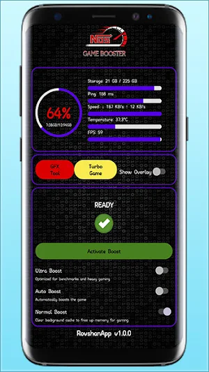Nos Game Booster Screenshot 0