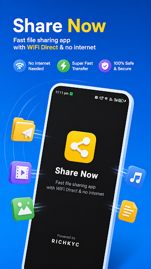 Share Now - Fast File Share Screenshot 0