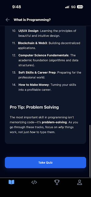 Learn Programming offline Screenshot 2
