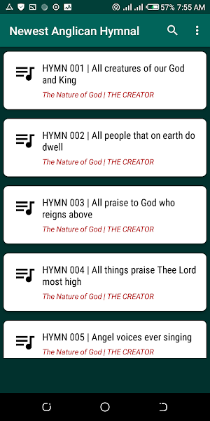 Church of Nigeria Hymnal Screenshot 2