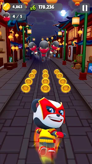 Panda Hero Run Game Screenshot 0