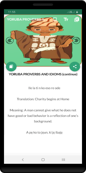 Yoruba Proverbs with Meanings Screenshot 2